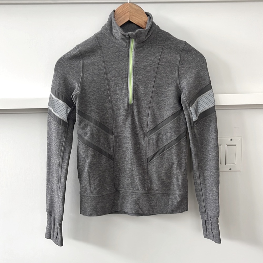 Ivivva Go and Glow 1/4 Zip Long Sleeve Pullover